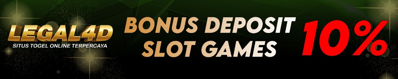 Legal4D bonus deposit 10%